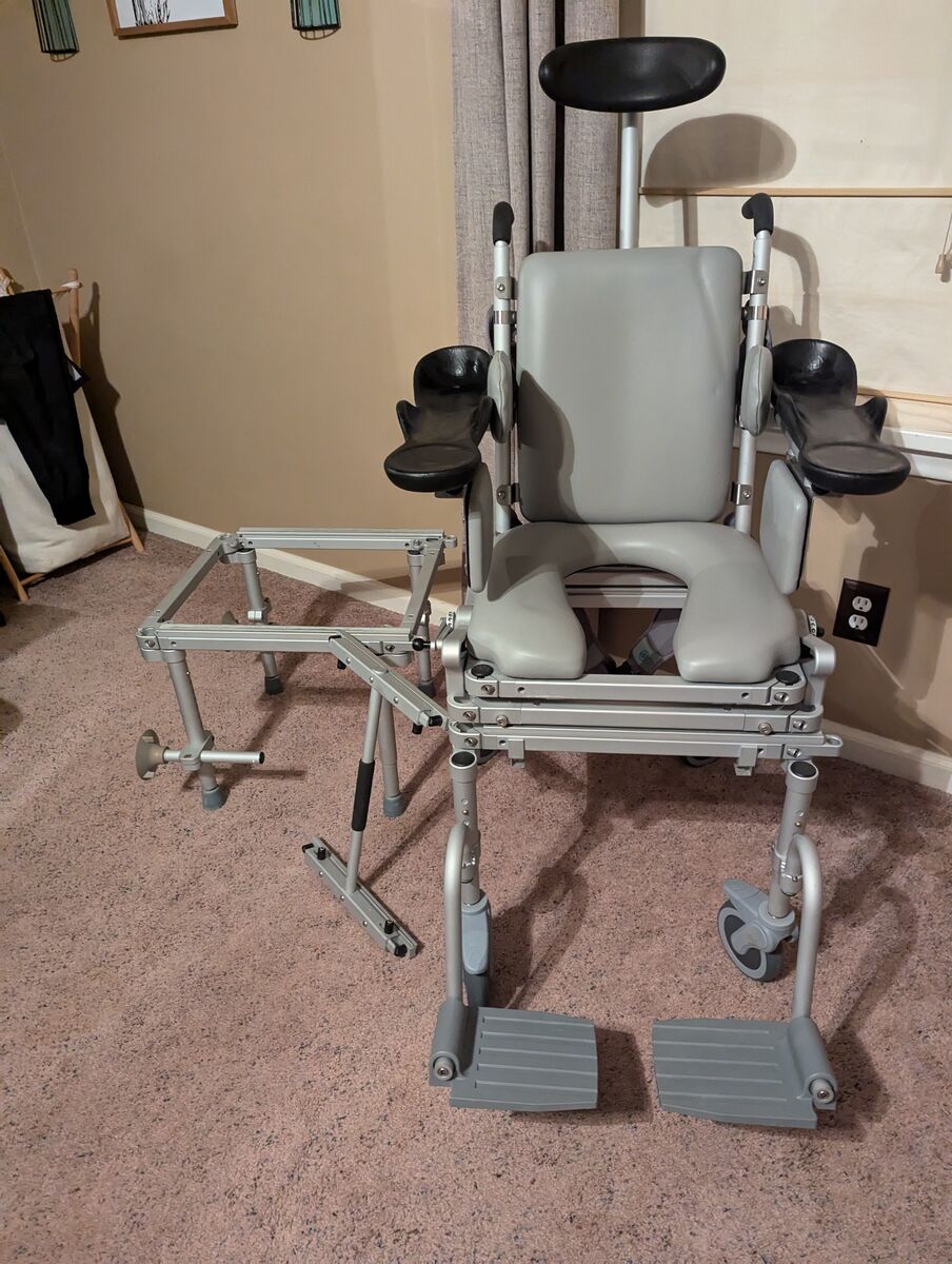 Nuprodx multi use shower chair with slide for bathtub