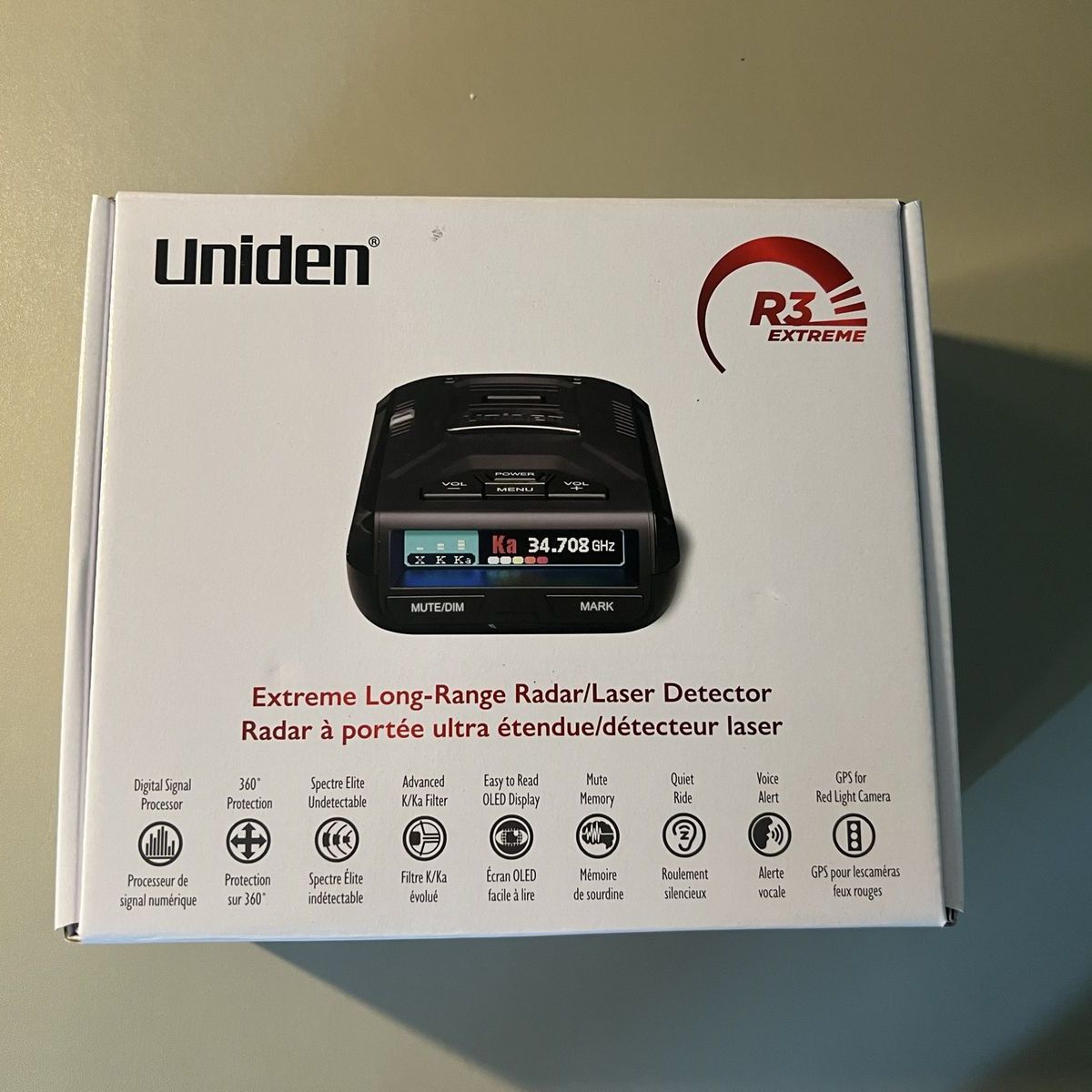 Uniden R3 Extreme Long Range Radar/Laser Detector