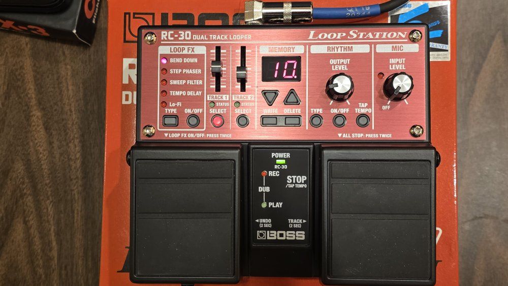 Boss RC-30 Dual Track Looper Station Pedal