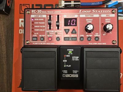 Boss RC-30 Dual Track Looper Station Pedal