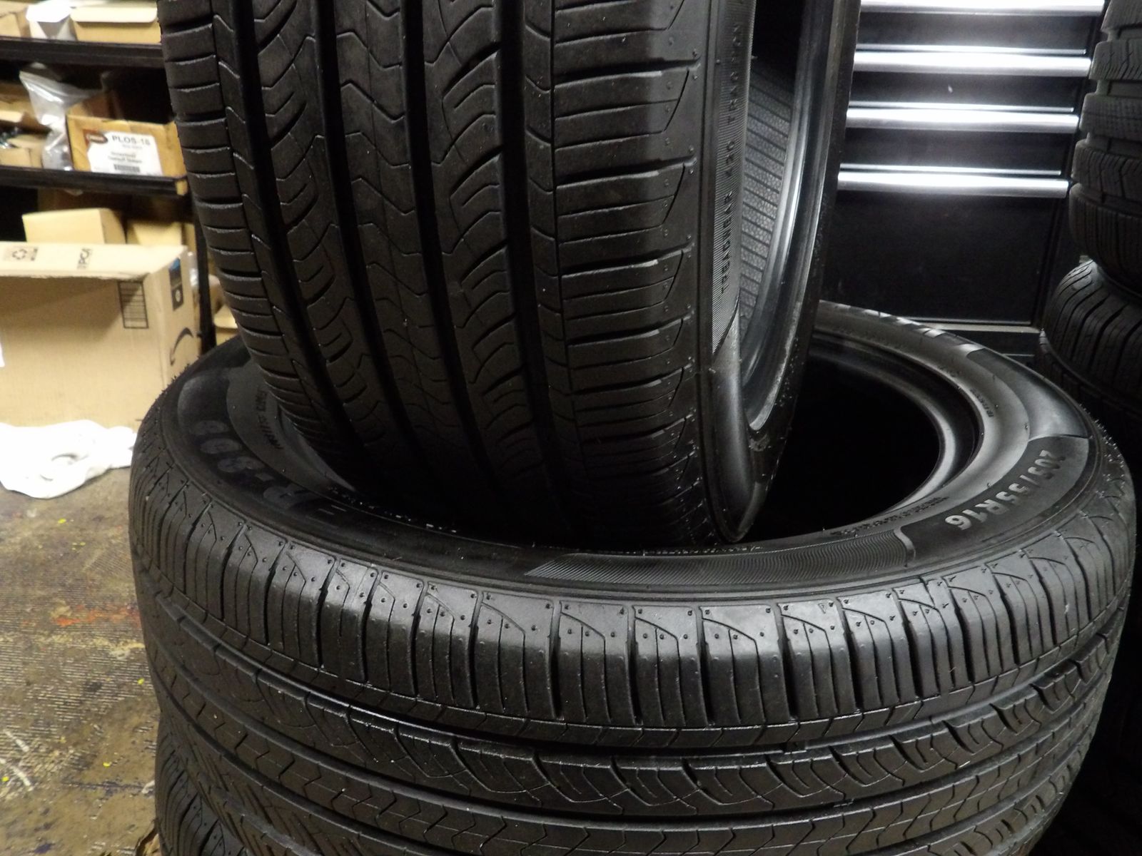 205/55R16 ADVANTA ER-800 SET OF USED TIRES