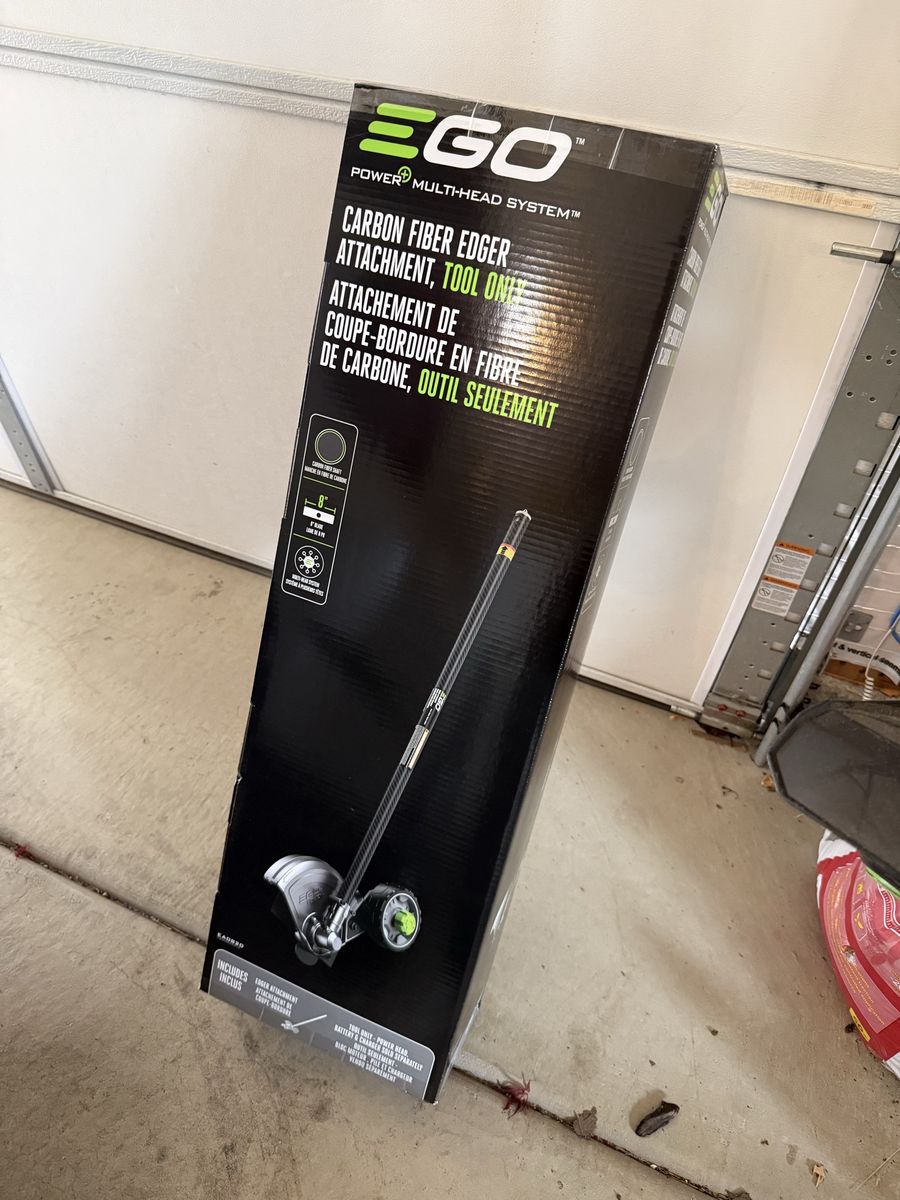 Ego carbon fiber edger attachment