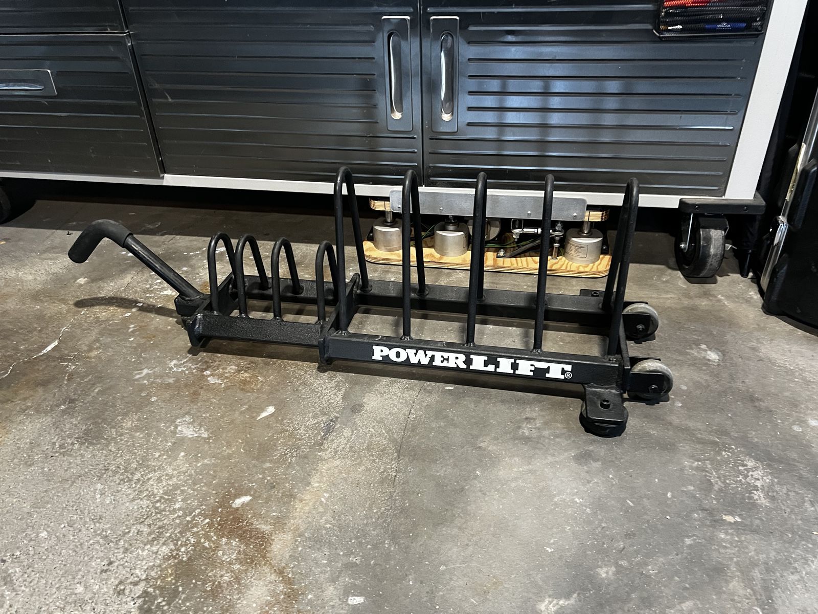 Power Lift Horizontal Plate Rack
