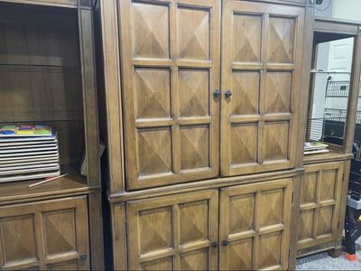 Thomasville Solid Wood Entertainment Center