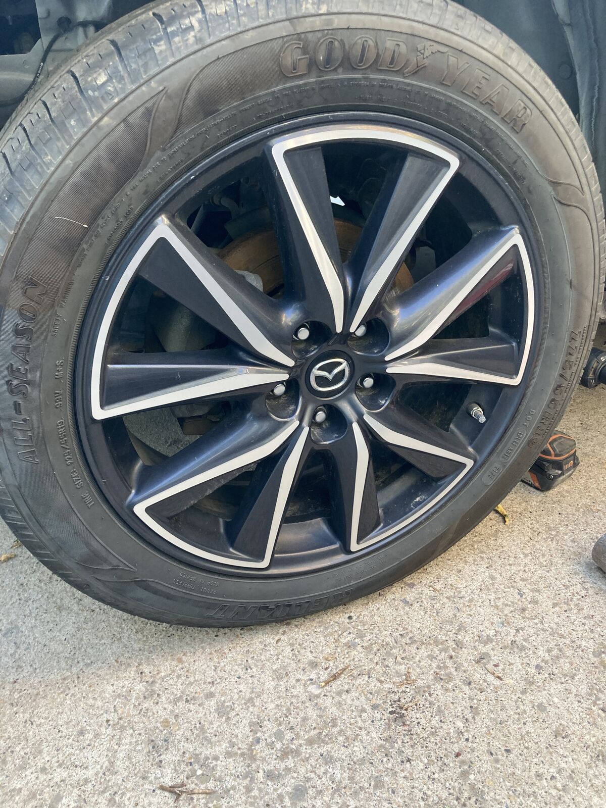 Trade Mazda CX-5 wheels