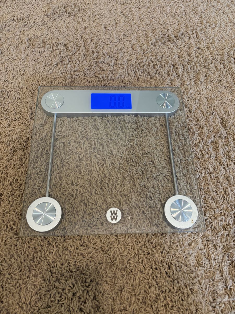 Weight Watchers (WW) Digital Glass Bathroom Scale