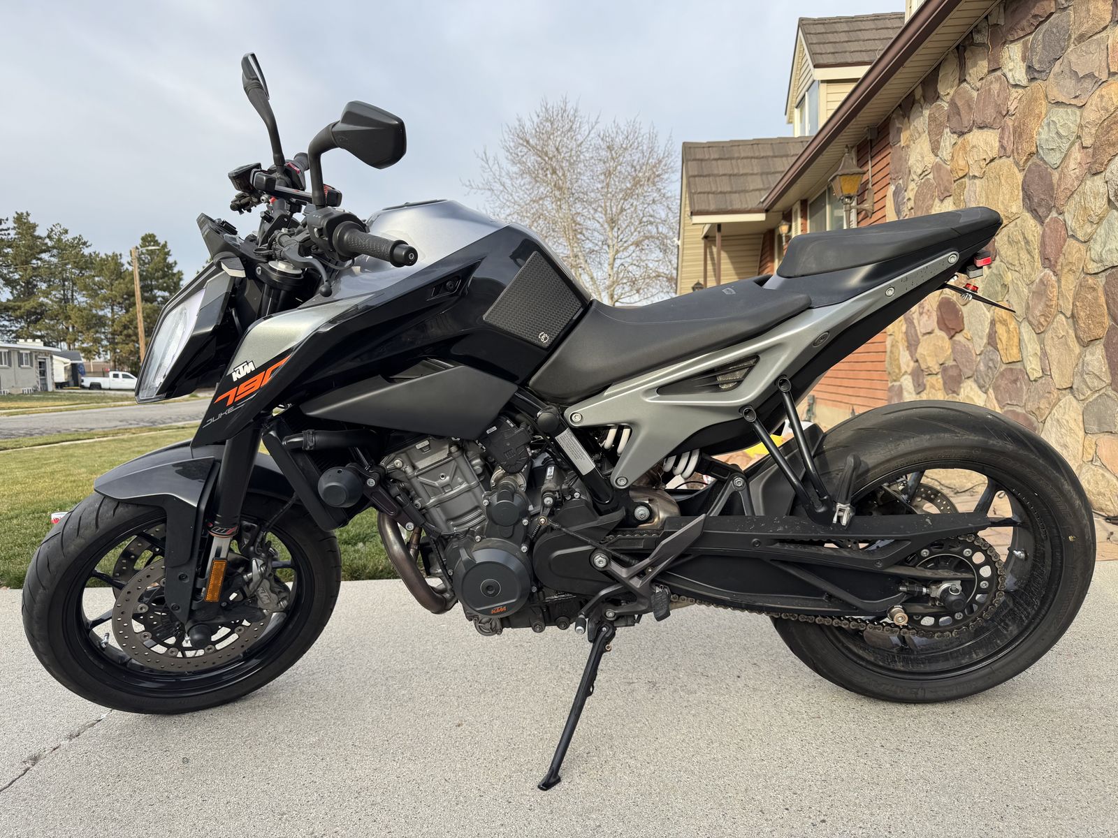 KTM 790 Duke Motorcycle Black/Grey