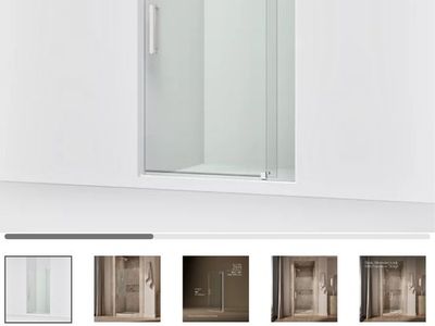 New Kohler Pivoting Glass Shower Door