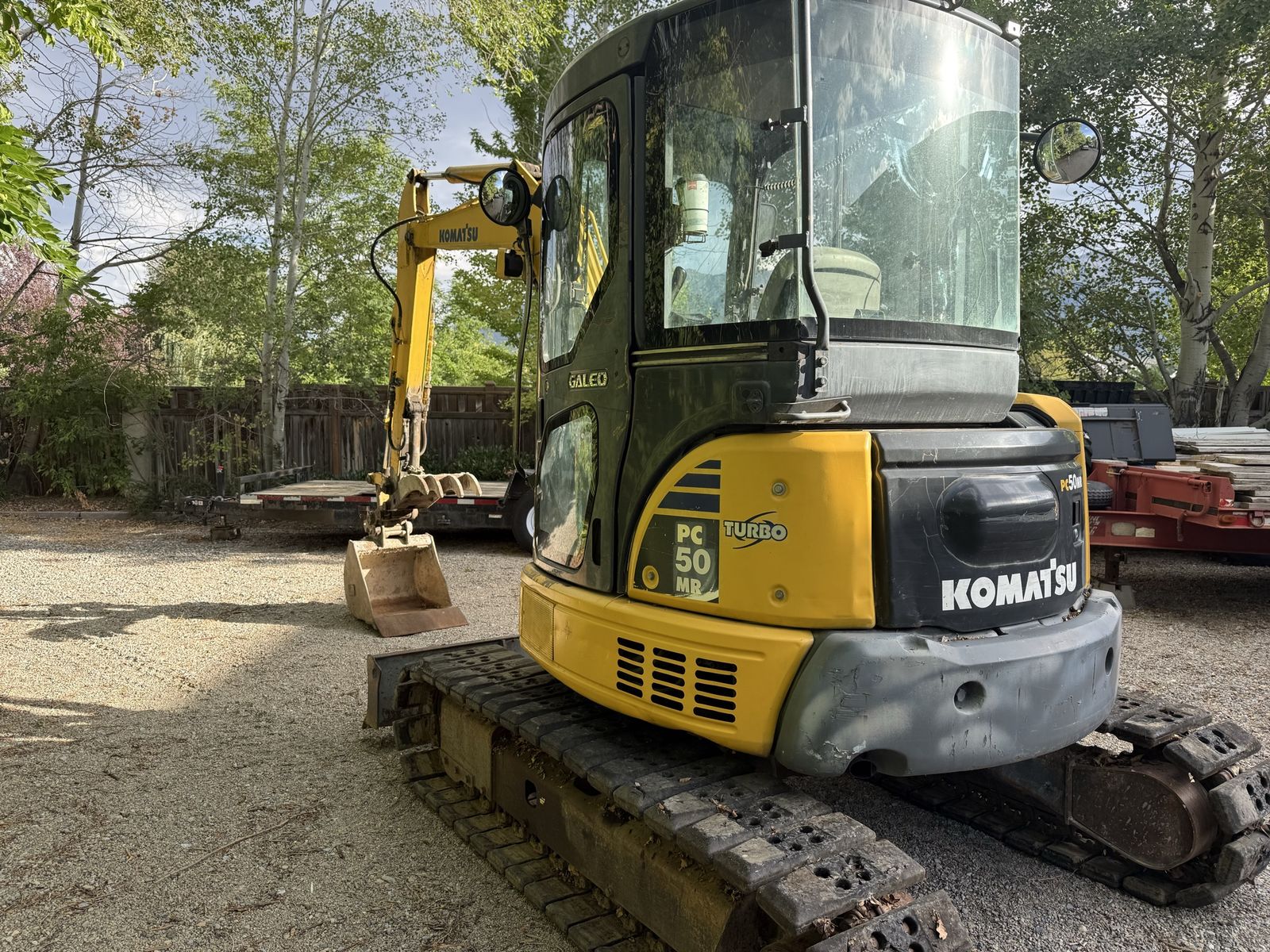 Komatsu PC50MR Galeo Turbo Mini Excavator Used Heavy Equipment