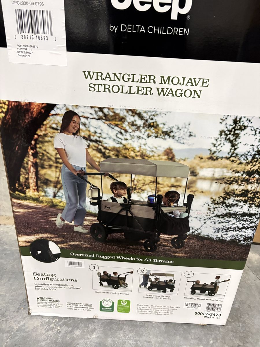 Jeep Wrangler Wagon Stroller
