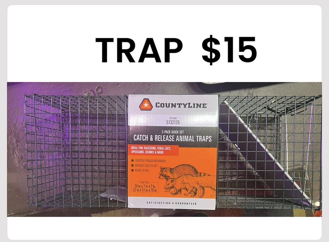 catch and release trap large $15