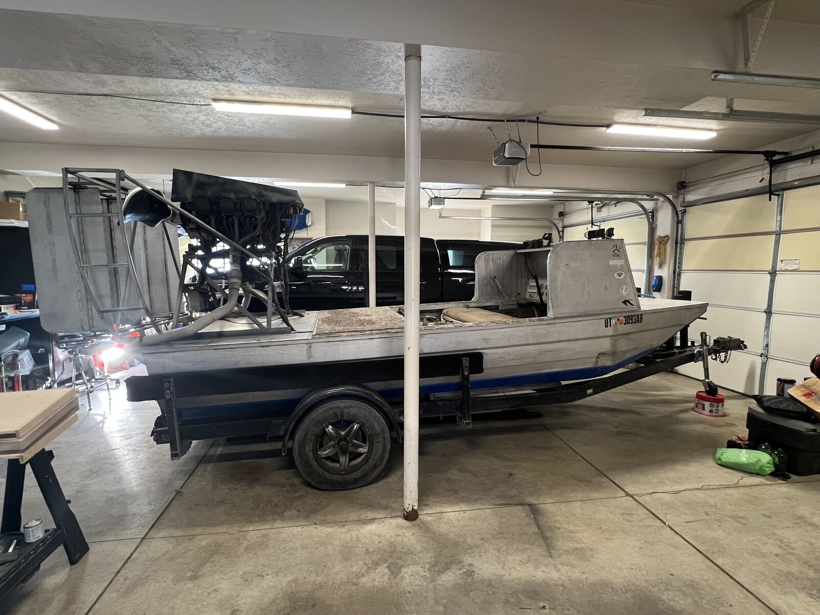 15.5’ Utah-style Airboat