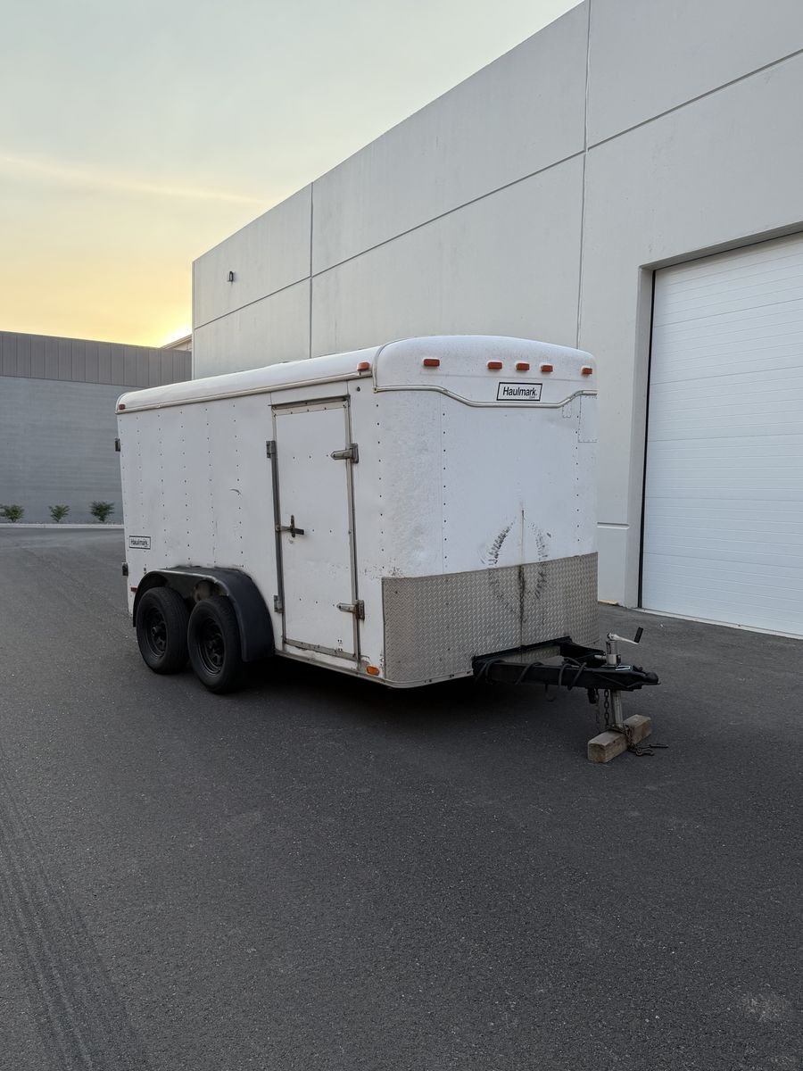 7x12 enclosed trailer