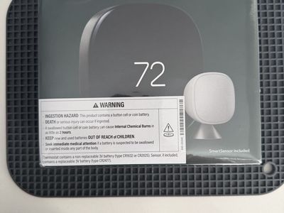 ecobee Smart Thermostat Premium with SmartSensor (EB-STATE6-01) - Brand New Sealed