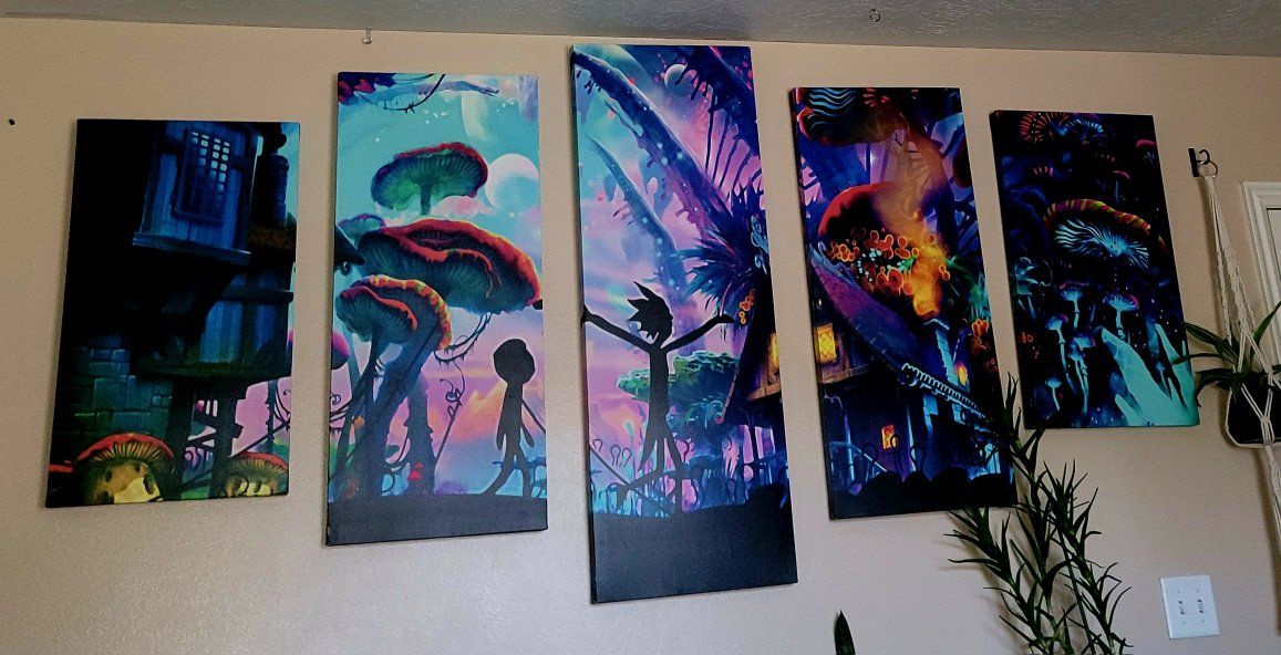 5 Panel Painting
