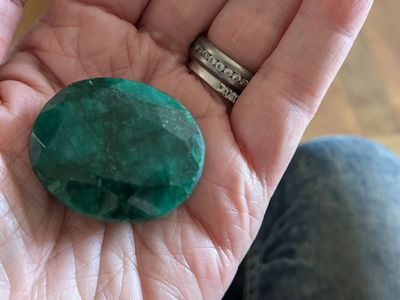 1227 ct Opaque Yellow oval Natural Sapphire