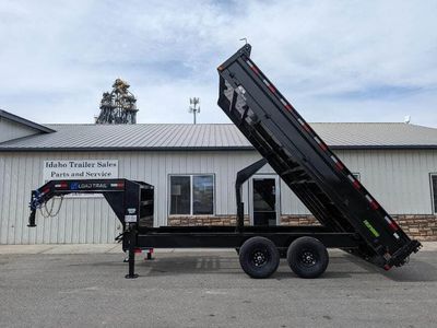 2026 Load Trail GZ 96x16'x18' Goosenenck Deckover Dump Trailer 14K