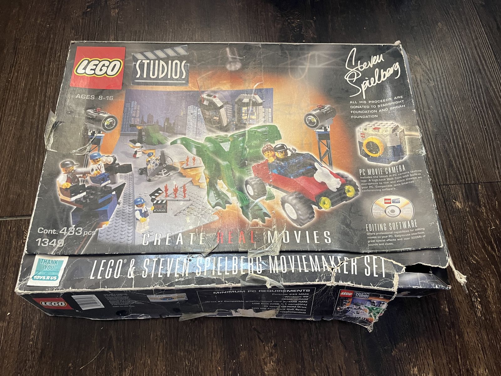 Lego Studios - Manual, Background, CD, Camera