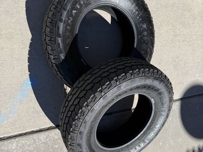 Two Firestone Destination AT2 235/75R16