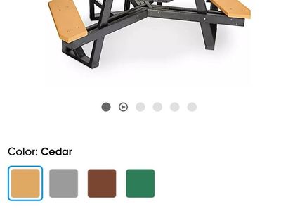 ADA Compliant picnic table Kirby built $250 Negotiable