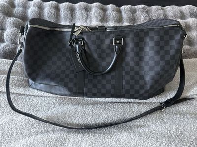 Louis Vuitton Damier Graphite Duffle (Keepall Bandoulière 55)
