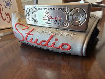 Scotty Cameron Studio Style Newport 2.5 Plus Putter - Excellent Condition, Milled in USA