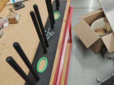 ski rack (wall mount)