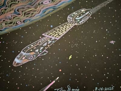 20 pieces of original art.