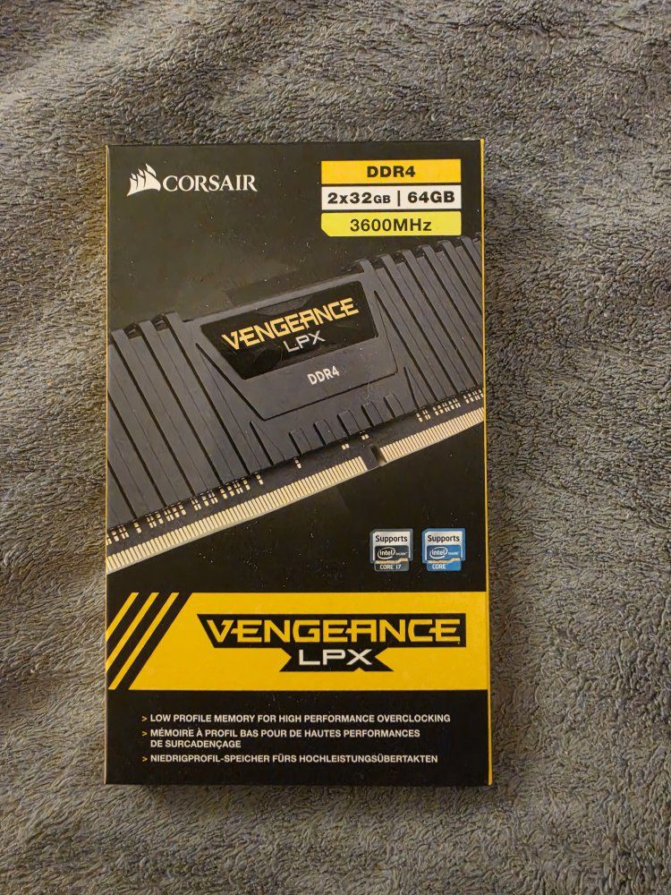 Corsair Vengeance 64gb DDR4 RAM