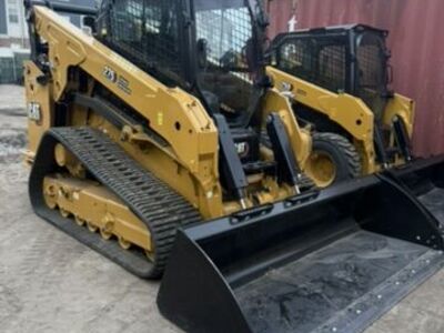 Cat 275 Skid Steer Highflow Rental – Track Loader, CTL, Dirt Work, Construction - 1+ yard bucket