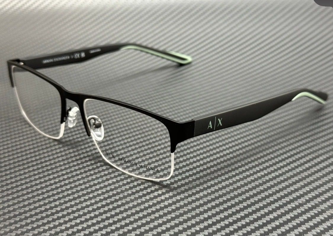 ARMANI EXCHANGE AX1068 6000 Matte Black Men's 56 mm Eyeglasses