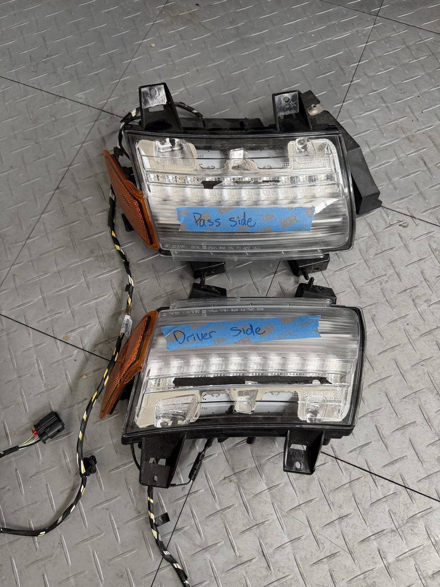Jeep wrangler running lights.  Pull off new