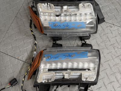 Jeep wrangler running lights. Pull off new