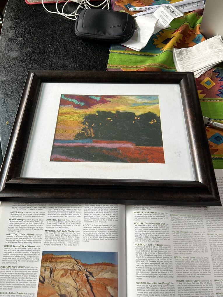 Beautifu Impresson Pastel Landscape Painting