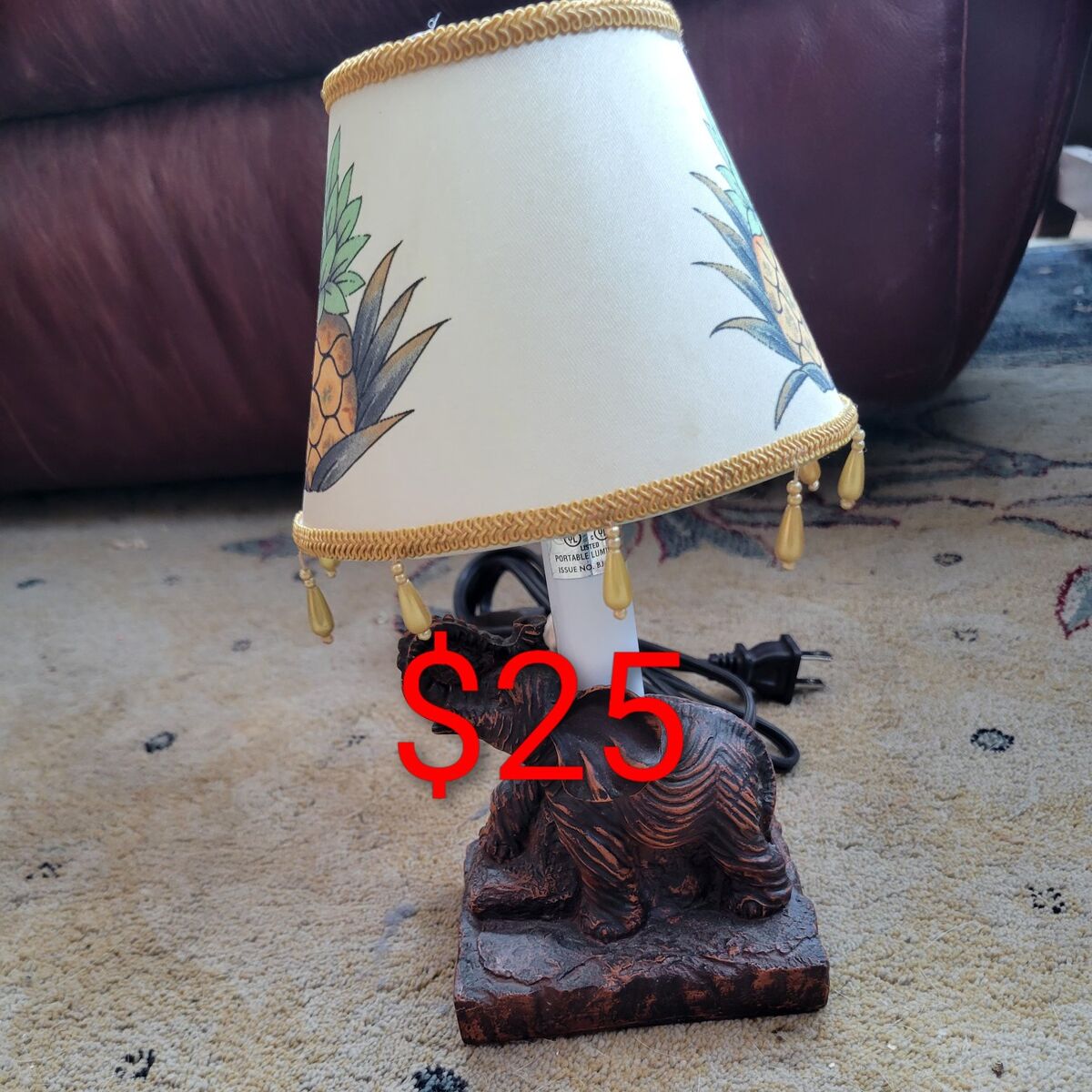 Elephant lamp