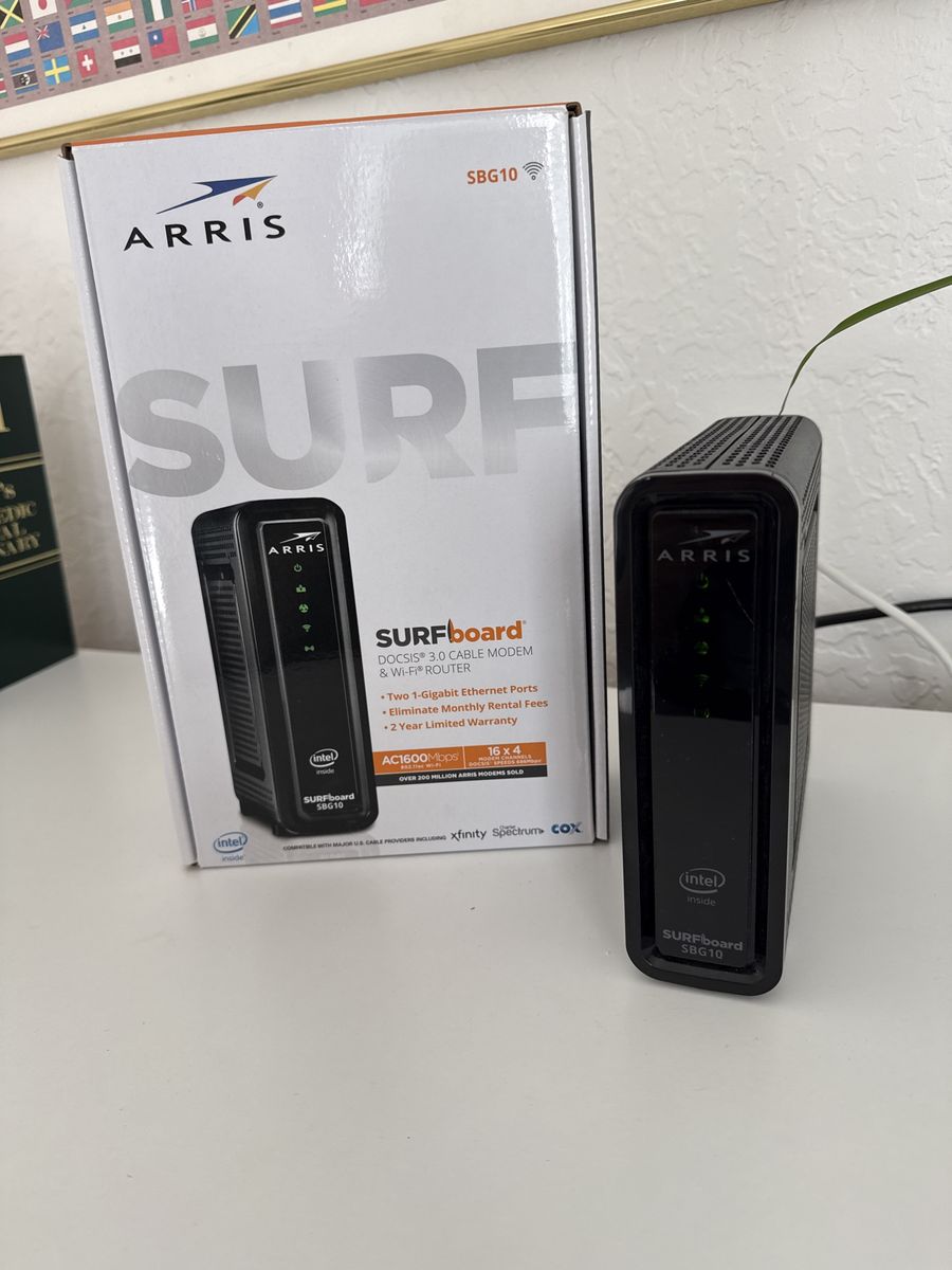 Arris Surf Internet WiFi Modem 3.0 SBG10