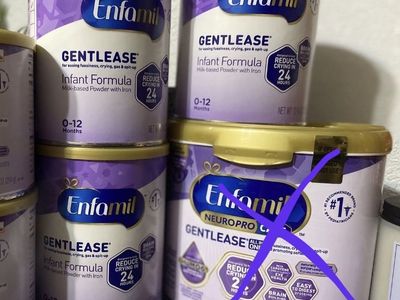 (3) Cans Enfamil Gentlease Powder Formula