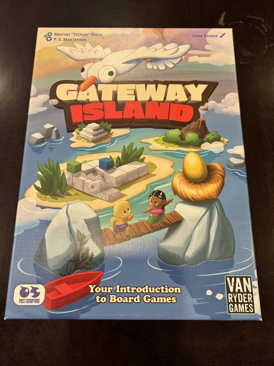 Gateway Island Board Game - Van Ryder Games - Used Good