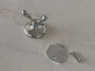 Double Wall Robe, Towel, Coat Hook with Hardware