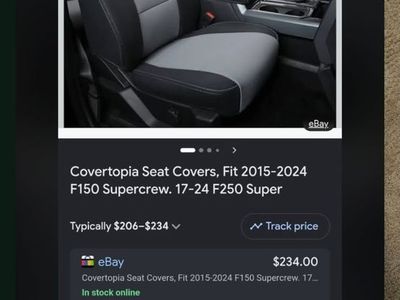 Covertopia Z10-XB Custom-Fit Faux Leather Seat Covers for Ford F-150 SuperCrew & Super Duty