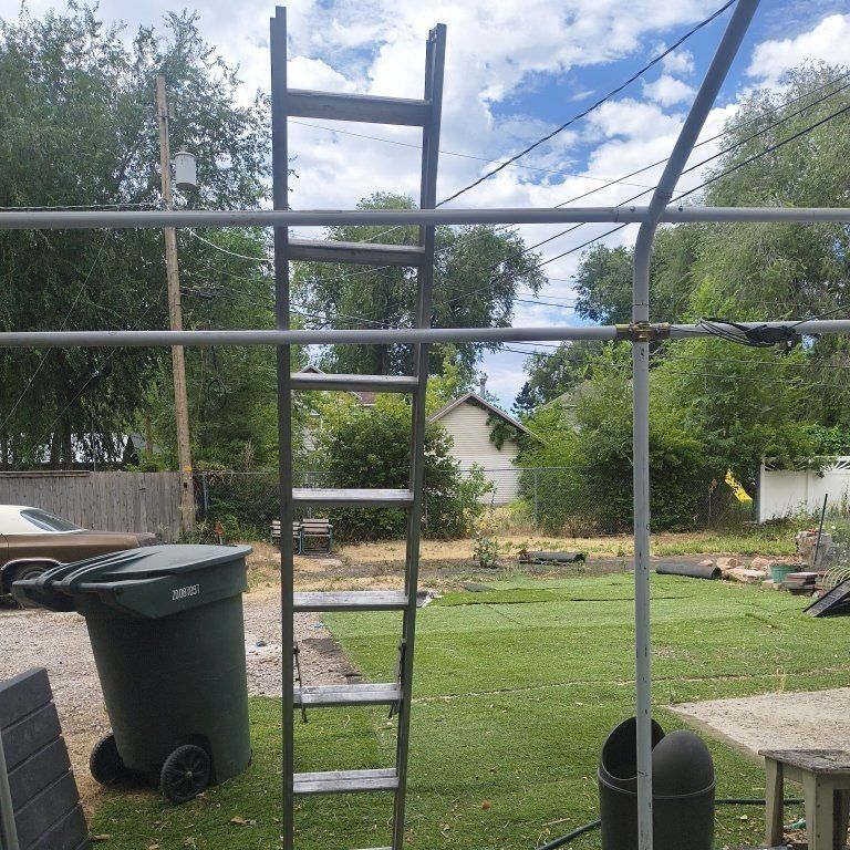 16 ft ext ladder, aluminum
