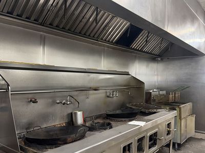 Commercial Kitchen Hood & Wok Station Equipment