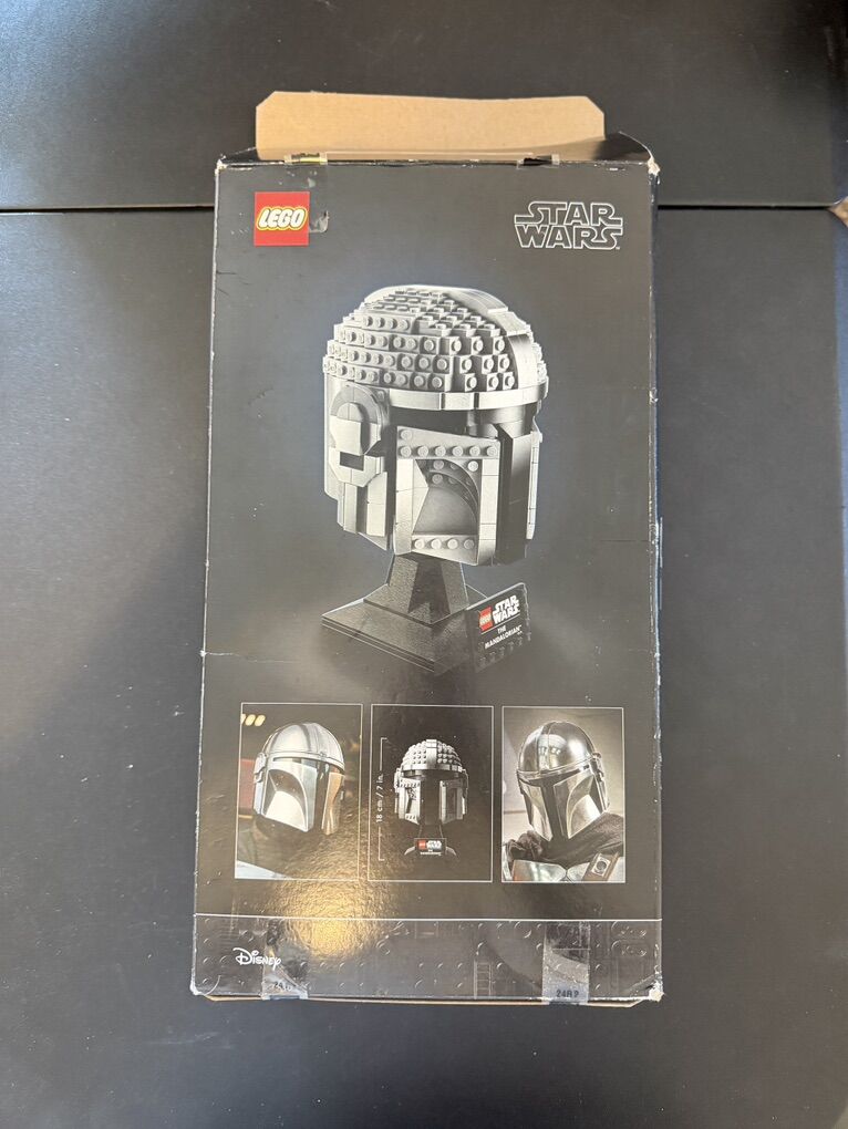Lego 75238 Mandalorian Helmet / 100% Complete
