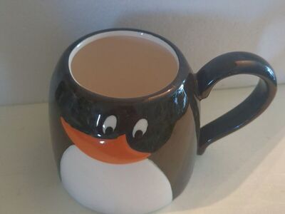 penguin soup bowl or cup