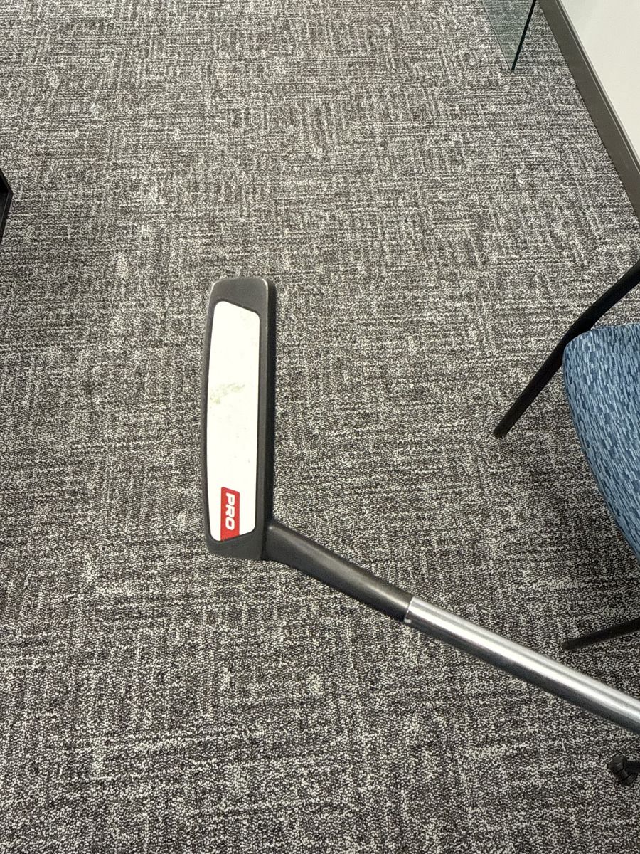 Odyssey #9 putter.  White Hot PRO