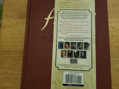 FIREFLY Companion with Highly Collectible Verse memorabilia, Photos, Verse Currency, Decals.