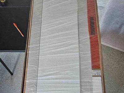 NEW 36" x 80" White Mirror Bifold Closet Doors (2 Panels) #451
