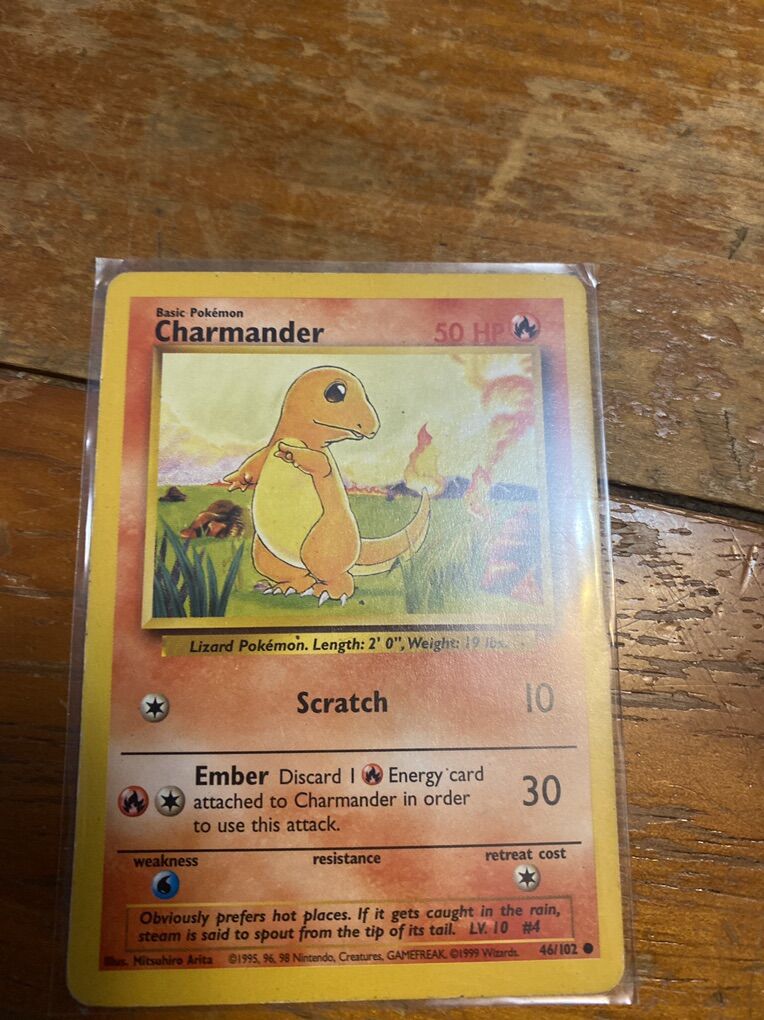 Charmander Pokemon Card