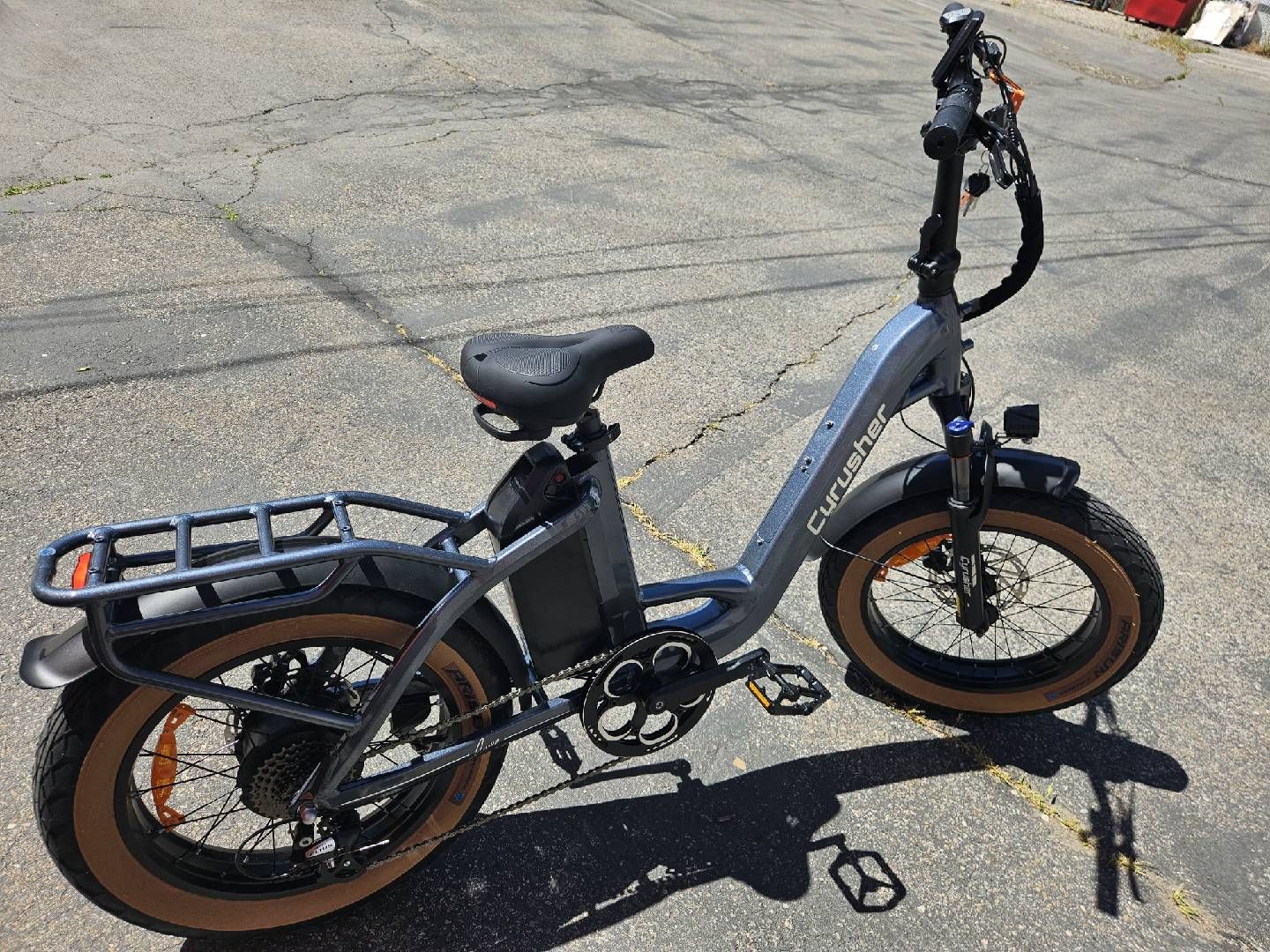 Cyrusher "Luxe" E-Bike, Gray