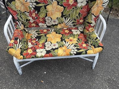 Old Metal Palio Bench